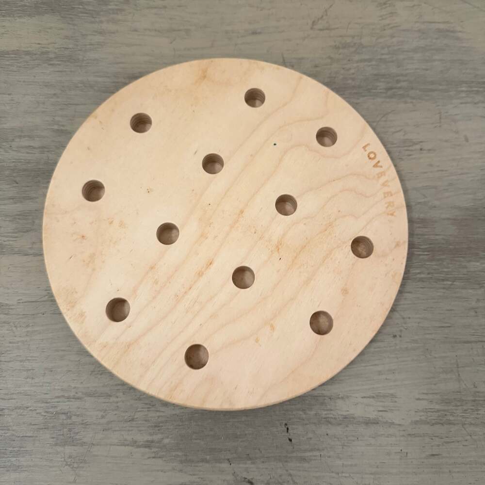 Lovevery Wooden Stacking Peg Board